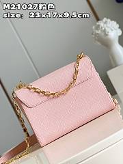 Loius Vuitton Twist PM M21027 23x17x9.5cm - 4