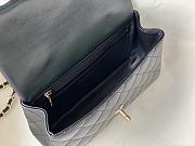 Chanel Handle Mini Charm Bag in Black 2431 13x20x9cm - 4