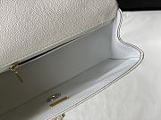 Chanel Handle Mini Charm Bag in White 2431 13x20x9cm - 5