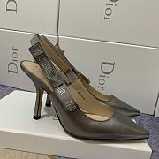 Dior J'Adior Slingback Pumps in Silver - 6