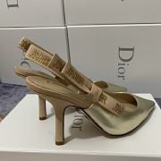 Dior J'Adior Slingback Pumps in Yellow Copper - 5