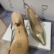 Dior J'Adior Slingback Pumps in Yellow Copper - 4
