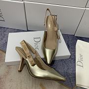 Dior J'Adior Slingback Pumps in Yellow Copper - 3