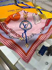 Louis Vuitton L Ribbon and Chain Scarft 140cm - 6