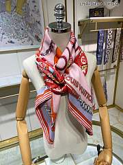Louis Vuitton L Ribbon and Chain Scarft 140cm - 5