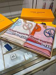 Louis Vuitton L Ribbon and Chain Scarft 140cm - 2