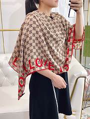 Gucci Love Square Scarf 140cm - 6