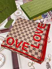 Gucci Love Square Scarf 140cm - 3