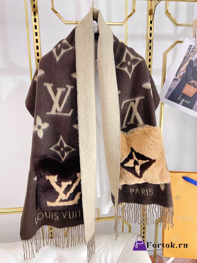 Louis Vuitton Cold Reykjavik Scarft 190x46cm - 1