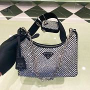 Prada Re-Edition 2005 Satin Bag With Crystals - 1