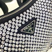 Prada Re-Edition 2005 Satin Bag With Crystals - 5