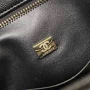 Chanel Medallion Vintage Tote Black Caviar AS3036 - 6