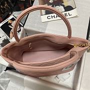Chanel Medallion Vintage Tote Pink Caviar AS3036 - 3