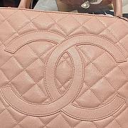 Chanel Medallion Vintage Tote Pink Caviar AS3036 - 6