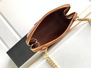 Celine Triomphe Shoulder Bag in Smooth Calfskin Tan - 3