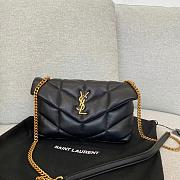 Saint Laurent Toy Puffer Bag in Black 6203338 23x15x8.5cm - 1