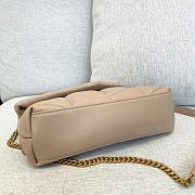 Saint Laurent Toy Puffer Bag in Beige 6203338 23x15x8.5cm - 6
