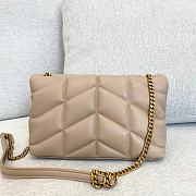 Saint Laurent Toy Puffer Bag in Beige 6203338 23x15x8.5cm - 2