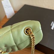 Saint Laurent Toy Puffer Bag in Green 6203338 23x15x8.5cm - 6