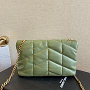 Saint Laurent Toy Puffer Bag in Green 6203338 23x15x8.5cm - 4