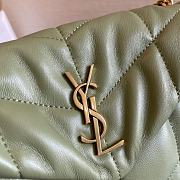 Saint Laurent Toy Puffer Bag in Green 6203338 23x15x8.5cm - 3