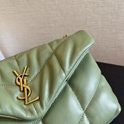 Saint Laurent Toy Puffer Bag in Green 6203338 23x15x8.5cm - 2