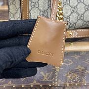 Gucci GG Supreme Padlock Small Bag in Brown 9754062 - 2