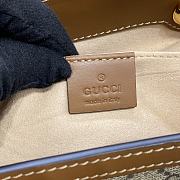 Gucci GG Supreme Padlock Small Bag in Brown 9754062 - 4