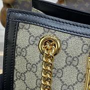Gucci GG Supreme Padlock Small Bag in Black 9754062 - 6