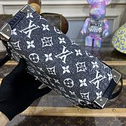 Louis Vuitton Side Trunk Cruise Black Denim Bag 21460 21x14x6cm - 4