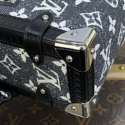 Louis Vuitton Side Trunk Cruise Black Denim Bag 21460 21x14x6cm - 6