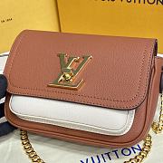 Louis Vuitton Lockme Tender Brown Bag M58555 19x13x8cm - 3