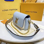 Louis Vuitton Lockme Tender Blue Bag M58555 19x13x8cm - 4