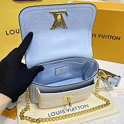 Louis Vuitton Lockme Tender Blue Bag M58555 19x13x8cm - 5