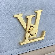Louis Vuitton Lockme Tender Blue Bag M58555 19x13x8cm - 6