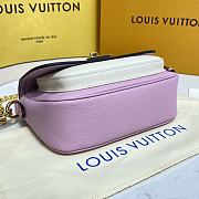 Louis Vuitton Lockme Tender Violet Bag M58555 19x13x8cm - 5