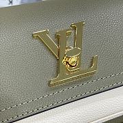 Louis Vuitton Lockme Tender Light Khakhi Bag M58555 19x13x8cm - 3