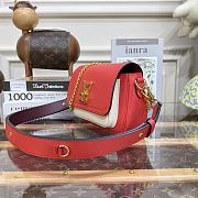 Louis Vuitton Lockme Tender Red Bag M58555 19x13x8cm - 6
