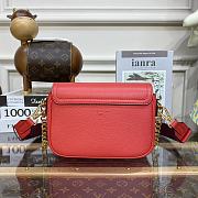 Louis Vuitton Lockme Tender Red Bag M58555 19x13x8cm - 3