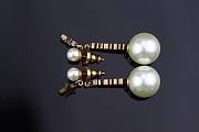 Dior 925 Silver Neddle Jadior earings - 3