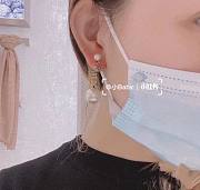 Dior 925 Silver Neddle Jadior earings - 6
