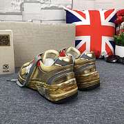 Golden Goose Dad Shoes in Golden Color  - 5
