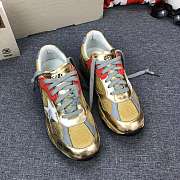 Golden Goose Dad Shoes in Golden Color  - 3