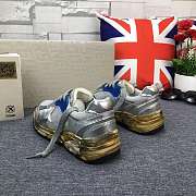Golden Goose Dad Shoes in Silver Color  - 2