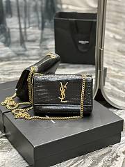 YSL Kate Bag in Black 737128 22×14×5cm - 1