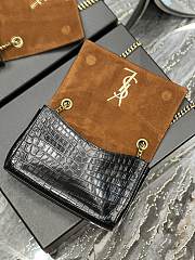 YSL Kate Bag in Black 737128 22×14×5cm - 4