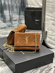 YSL Kate Bag in Brown 737128 22×14×5cm - 1