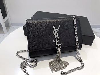 YSL Kate Classic Caviar 46939 20x14x5cm