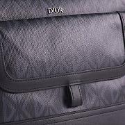 Dior Hit The Road CD Diamond Bag in Black 26x21x8cm  - 2