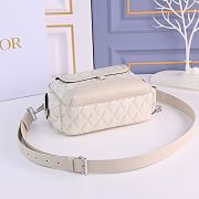 Dior Hit The Road CD Diamond Bag in Beige 26x21x8cm  - 6